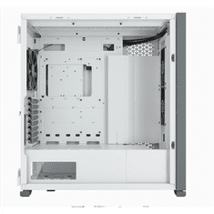 Corsair Corsair | Ohišje iz kaljenega stekla | 7000D AIRFLOW | Stransko okno | Bela | Full-tower | Napajalnik ni vključen | ATX