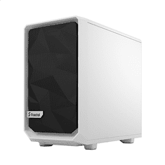 Fractal Design Fractal Design | Meshify 2 Nano | Stransko okno | Bela TG prozorna barva | ITX | Priložen napajalnik Ne | ATX