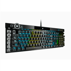 Corsair Corsair | K100 RGB optična | Mehanska gaming tipkovnica | ZDA | Žična | Črna/rdeča