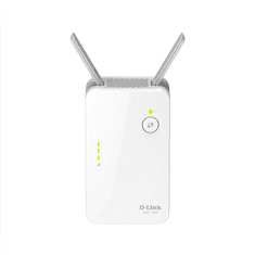 D-Link D-Link | AC1300 Wi-Fi range extender | DAP-1620 | 802.11ac | 400+867 Mbit/s | 10/100/1000 Mbit/s | LAN Ethernet vrata (RJ-45): | Brez podpore Mesh | Brez MU-MiMO | Brez mobilnega prenosa | Vi.