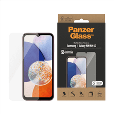 PanzerGlass PanzerGlass | Zaščita zaslona - steklo | Samsung Galaxy A14 5G | Silikon, kaljeno steklo, polietilen tereftalat (PET) | Transparentno