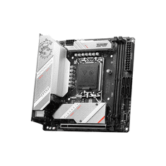 MSI MSI | MPG B760I EDGE WIFI | Družina procesorjev Intel | Procesorska vtičnica LGA1700 | DDR5 DIMM | Pomnilniške reže 2 | Podprti vmesniki za trdi disk SATA, M.2 | Število priključkov SATA 4 | Intenzivn