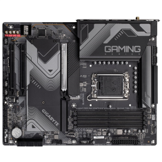 Gigabyte Gigabyte | Z790 GAMING X AX 1.0 M/B | Družina procesorjev Intel | Procesorska vtičnica LGA1700 | Pomnilnik DDR5 DIMM | Pomnilniške reže 4 | Podprti vmesniki za trdi disk SATA, M.2 | Število priključko