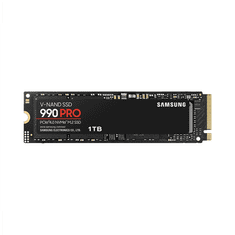 Samsung Samsung | 990 PRO | 1000 GB | format M.2 2280 SSD | vmesnik PCIe Gen4x4 SSD | hitrost branja 7450 MB/s | hitrost pisanja 6900 MB/s