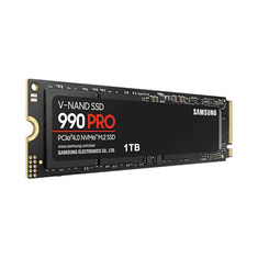 Samsung Samsung | 990 PRO | 1000 GB | format M.2 2280 SSD | vmesnik PCIe Gen4x4 SSD | hitrost branja 7450 MB/s | hitrost pisanja 6900 MB/s