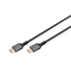 Digitus Digitus | Kabel DisplayPort | Moški | 20-pinski DisplayPort | Moški | 20-pinski DisplayPort | 3 m | Črna