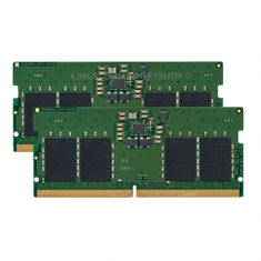 Kingston Kingston | 16 kompletov (8GBx2) GB | SODIMM | 4800 MHz | Notebook | Registrirano ne | ECC ne