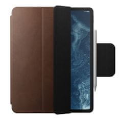 Nomad Leather Folio Plus, brown - iPad Pro 12.9" (2022/2021/2020/2018), iPad Air 13" (M2)