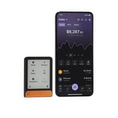 Ledger Flex Bitcoin Orange Crypto Hardware Wallet