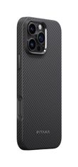 Pitaka MagEZ Case Pro 4, Black/Grey Twill - iPhone 16 Pro