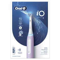 Oral-B Oral-B | iO4 | Električna zobna ščetka | Polnilna | Za odrasle | Vijolična | Število glav: 1 | Število načinov ščetkanja: 4.