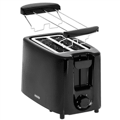 Mesko Mesko | Toaster MS 3220 | Moč 750 W | Število rež 2 | Plastično ohišje | Črna barva