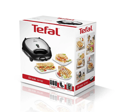 Tefal TEFAL | Toaster za sendviče | SW614831 | 700 W | Število plošč 3 | Črna/nerezno jeklo