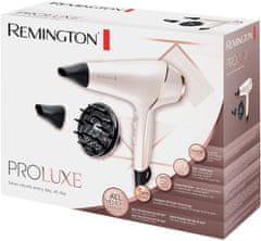 Remington Remington | Sušilnik las | ProLuxe AC9140 | 2400 W | Število nastavitev toplote 3 | Funkcija ionizacije | Šoba za razprševanje | Bela/zlata/črna