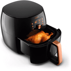 Philips Philips | Premium Airfryer XXL | HD9867/90 | Moč 2225 W | Prostornina 7,3 L | Tehnologija Smart Sensing | Črna