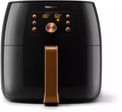 Philips Philips | Premium Airfryer XXL | HD9867/90 | Moč 2225 W | Prostornina 7,3 L | Tehnologija Smart Sensing | Črna