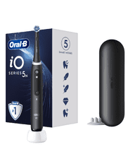 Oral-B Oral-B | Električna zobna ščetka | iO5 | Polnilna | Za odrasle | Število vključenih glav ščetke 1 | Število načinov ščetkanja 5 | Mat črna