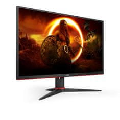 AOC AOC | Monitor | Q27G2E/BK | 27 " | VA | QHD | 16:9 | 155 Hz | 1 ms | Ne | 2560 x 1440 | 250 cd/m² | Število priključkov HDMI 2 | Črna/rdeča | Garancija 36 mesecev