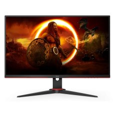 AOC AOC | Monitor | Q27G2E/BK | 27 " | VA | QHD | 16:9 | 155 Hz | 1 ms | Ne | 2560 x 1440 | 250 cd/m² | Število priključkov HDMI 2 | Črna/rdeča | Garancija 36 mesecev