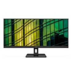 AOC AOC | Monitor | U34E2M | 34 " | VA | WQHD | 21:9 | 100 Hz | 4 ms | 3440 x 1440 | 300 cd/m² | 2 priključka HDMI | Črna