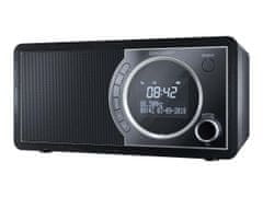 Sharp Digitalni radio Sharp DR-450(BK), FM/DAB/DAB+, Bluetooth 4.2, funkcija alarma, polnočno črna | Sharp | Digitalni radio | DR-450(BK) | polnočno črna | Bluetooth | FM radio