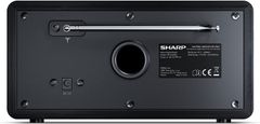 Sharp Digitalni radio Sharp DR-450(BK), FM/DAB/DAB+, Bluetooth 4.2, funkcija alarma, polnočno črna | Sharp | Digitalni radio | DR-450(BK) | polnočno črna | Bluetooth | FM radio