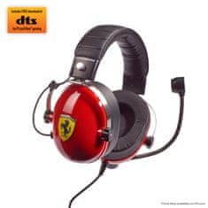 Thrustmaster Thrustmaster | Gaming Headset | DTS T Racing Scuderia Ferrari Edition | Žične | V ušesih | Rdeče-črne