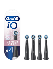 Oral-B Oral-B Zobna ščetka iO Gentle Care Nadomestne glave za odrasle Število vključenih glav ščetke 4 Število načinov ščetkanja zob Ne velja za črno