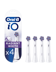 Oral-B Oral-B | Zamenjava ščetke | iO Radiant White | Glave | Za odrasle | Število vključenih glav ščetke 4 | Število načinov ščetkanja N/A | Bela