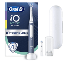 Oral-B Oral-B | Električna zobna ščetka za najstnike | iO10 My Way | Polnilna | Za odrasle | Število vključenih glav ščetke 2 | Število načinov ščetkanja 4 | Ocean Blue