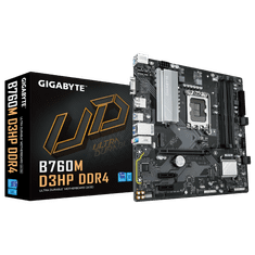 Gigabyte B760M D3HP osnovna plošča, Intel B760, 4xDDR4, 2xM.2, 4xSATA (B760M D3HP DDR4)