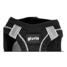 GLORIA Pas za psa Gloria Air Mesh Star Črna Velikost XXS (24-26 cm)