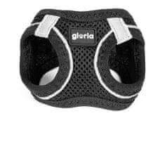 GLORIA Pas za psa Gloria Air Mesh Trek Star Prilagodljiv Črna Velikost XXXS (18-20 cm)