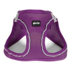 GLORIA Pas za psa Gloria Air Mesh Trek Star Prilagodljiv Vijoličasta L (33,4-35 cm)