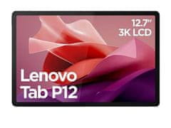 Lenovo Lenovo Tab P12 TB370FU Touch 12.7 3K MediaTek Dimensity 7050/8GB/256GB/Integrirani Arm Mali-G68/Android 13/Grey/FP/2Y Garancija