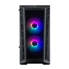 Cooler Master Cooler Master MasterBox MB320L ARGB | Črna | Mini Tower | Vključen napajalnik Ne | ATX