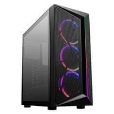 Cooler Master Cooler Master CMP 510 ARGB Stransko okno Črna Mid-Tower Napajalnik vključen Št.