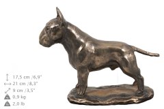 Artdog Bull Terrier, Bully I - urn for dog ashes, urn with a statuette, personalized urn for dog ashes by Art-Dog brand