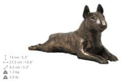 Artdog Bull Terrier, Bully III - urna za pasji pepel, urna s kipcem, personalizirana urna za pasji pepel znamke Art-Dog