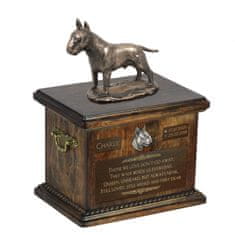 Artdog Bull Terrier, Bully I - urn for dog ashes, urn with a statuette, personalized urn for dog ashes by Art-Dog brand