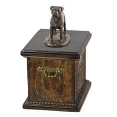 Artdog Bullmastiff - urna za pasji pepel, urna s kipcem, personalizirana urna za pasji pepel znamke Art-Dog