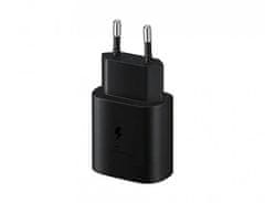 Samsung Hišni adapter EP-TA800XBE Super Fast Charge 25W -črn