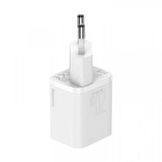 BASEUS Adapter hišni polnilec 220V Super-SI Quick Charge 20W vhod Type C - Original (EU Blister) bel