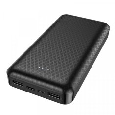 Prenosna baterija BJ3A powerbank 20000 mAh 2x USB črn