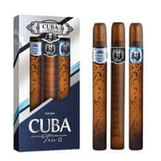 shumee Cuba Trio II set Shadow toaletna voda v spreju 35 ml + Winner toaletna voda v spreju 35 ml + Prestige Black toaletna voda v spreju 35 ml