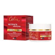 shumee Retinol Elastin krema proti gubam 50+ 50 ml