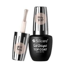 shumee Top Coat Silk Delight No Wipe top za hibridne lake za nohte 9 ml