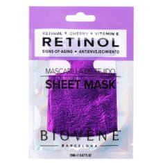 shumee Retinol Signs-of-Aging sheet maska z retinolom in vitaminom E 20 ml