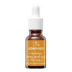 shumee Eyebright posvetlitveni serum za oči s 3% vitamina C, proti gubam, 15 ml