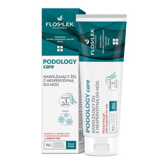 shumee Podology Care vlažilni gel s hesperidinom za noge 80g